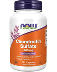 NOW Supplements - Chondroitin Sulfate 600 mg - 120 Capsules