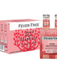 Fever Tree Sparkling Pink Grapefruit  Premium Mixer  Refreshing Beverage for Cocktails  Mocktails Naturally Sourced Ingredients No Artificial Sweeteners or Colors  200 ML Bottles  Pack of 24