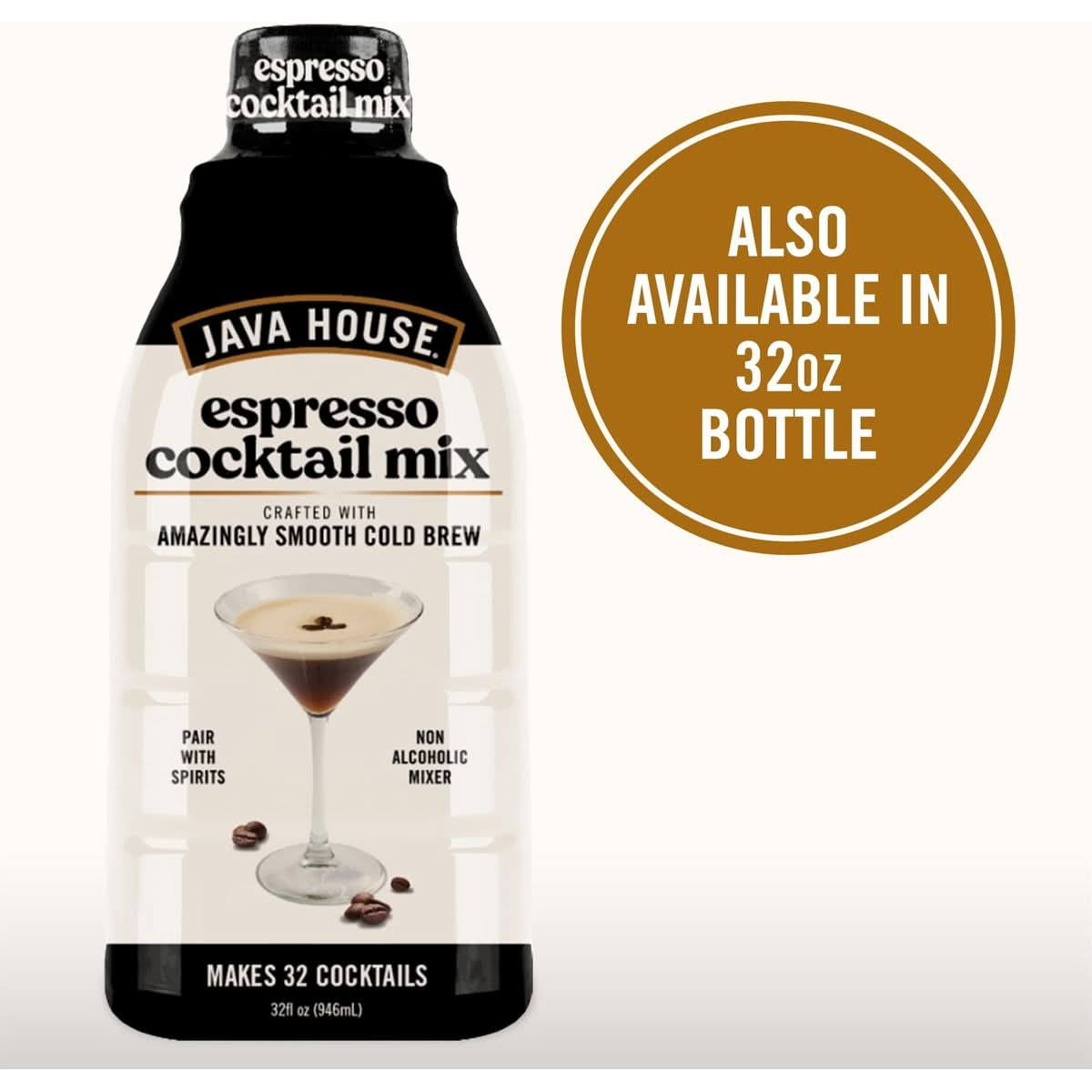 Java House Cold Brew Espresso Martini Mix Ready to Use Liquid Coffee Concentrate Pods  135 Fluid Ounces Each Pack of 6 makes 12 cocktails