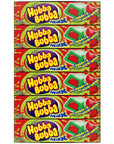 Hubba Bubba Gum 18 Pack Max Bubble Gum Strawberry Watermelon Flavored Chewing Gum 5 Piece