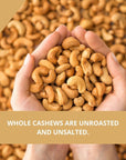 Kirkland Signatureââ~ Whole Cashews 25 lb Jars Fancy Grade Mothers Day Gift 25 Pound Pack of 2