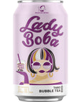 Pack of 12 Lady Boba 12 Cans Milk Bubble Tea with Boba Pearls in a Can 107ozcan with Thank You Card Choose One from Variety of Flavors Assorted Classic Brown Sugar Taro Matcha Latte Ready To Drink Beverage Assorted