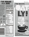 Oatly Original Barista 4 Pack 32 fl oz Coffee Rx Barista Edition Packaged Packaging Will Vary