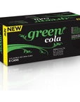 Green Cola  Sugar Free Zero Calories Naturally Sweetened with 100 Stevia Leaf Extract Carbonated Soda 100 Cola Taste 12 Fl Oz each can  Pack of 8