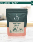 Lily of the Valley Green Papaya Powder  Naturally Rich in Papaya Enzym  Papaya Extracts for Smoothies  Shakes  Vegan  GlutenFree  Packed in Resealable Pouch 8oz 226g