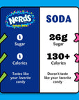 Nerds Cherry  Powder Drink Mix Delicious hydration 12 boxes makes 72 drinks