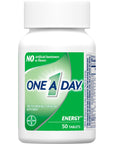 One A Day Energy Multivitamin, Supplement with Vitamin A, Vitamin C, Vitamin D, Vitamin E and Zinc for Immune Health Support*, Caffeine, Biotin, B6, B12 & more, Tablet 50 count