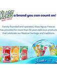 Drink Mix Variety Pack  Pitcher Pack Klass Aguas Fresca  Cucumber Limeade  Strawberry Watermelon 24 Picher Packs Sugar Free  On the Go Packets