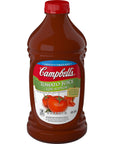 Campbells Low Sodium 100 Tomato Juice 64 fl oz Bottle