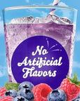 Crystal Light Caffeine Blueberry Raspberry Liquid Drink Mix Free Zero Calorie  162 fl oz Bot  Pack of 2 324 FL oz in total