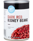 Amazon Brand  Happy Belly Dark Red Kidney Beans 15 ounce Pack of 1