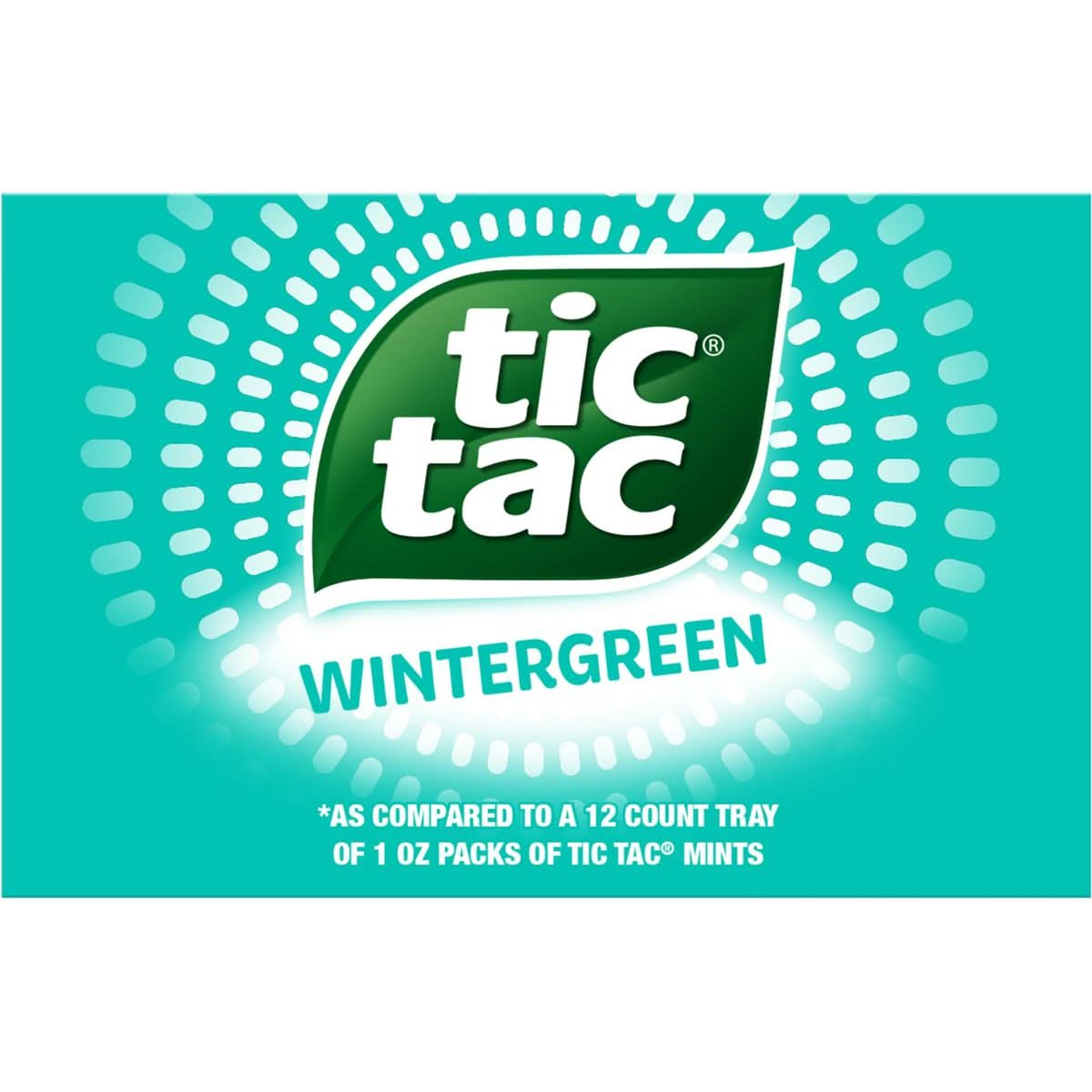 Tic Tac Wintergreen Breath Mints Bulk 12 Pack OnTheGo Refreshment 17 oz Each