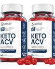 Justified Laboratories (2 Pack) Full Body Health Keto ACV Gummies 1000MG