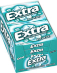 EXTRA Polar Ice Sugarfree Gum, 15 Sticks (Pack of 10)