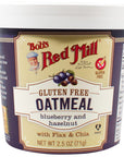 Bobs Red Mill Gluten Free Oatmeal Cup Blueberry Hazelnut 25 Oz Pack of 8