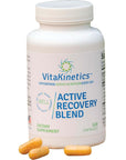 VitaKinetics Active Recovery Blend Supplements | Gut Health, Immune Support, Nutrient Absorption, Inflammation Reduction | Vitamin D3, Vitamin C, Turmeric, Curcumin, Enzymes, Prebiotics, 120 Capsules