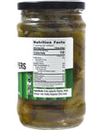 Sadaf Pickled Jalapeno Peppers  Slice Pickled Jalapeño Peppers for Cooking and Food Flavoring  Kosher  105 Oz Jar