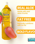 Savia Original Aloe Vera Drink Bundle by Brazilian Corner 507 fl oz  AloeBased Beverage Flavors  Brazilian Corner Savia Aloe Vera Sabores Diversos 15L Mango