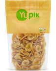 Yupik Organic Sweetened Dried Banana Chips 141 Oz GlutenFree Kosher NonGMO Vegan Sliced Dried Fruits Lightly Sweetened Crunchy Snacks Ideal for Baking  Topping