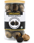 USDA Organic Black Garlic 453g Black Pearl Garlic Jar 1LB 100 Whole Black Garlic