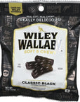 Wiley Wallaby Gourmet Black Liquorice 5 Ounce Bag Pack Of 2