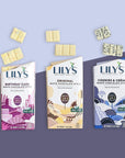 White Chocolate Style Bar Variety Pack By Lilys Sweets  Made with Stevia No Added Sugar LowCarb Keto Friendly  GlutenFree  NonGMO Ingredients  28 Ounce 6 Pack