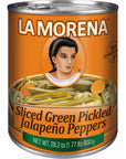 La Morena Sliced Jalapeño Peppers 28oz 1 unit