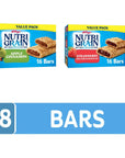 NutriGrain Soft Baked Breakfast Bars Kids Snacks Whole Grain Value Pack Variety Pack 3 Boxes 48 Bars