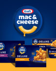 Kraft Deluxe Original Cheddar Macaroni  Cheese Dinner 3 ct Pack 14 oz Boxes