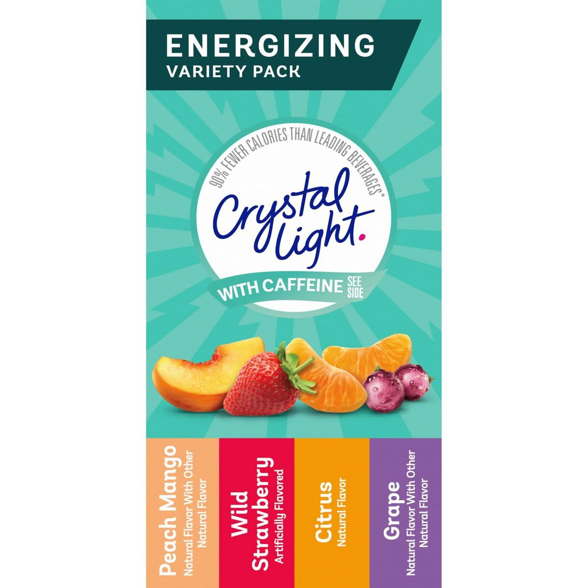 Crystal Light Energizing Variety Pack 44 ct OntheGo Packets