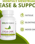 BiOptimizers  Cycle Support  Period Support Supplement for Women  Bloating and Cramping Menstrual Relief  45 Capsules