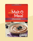 Chocolate MaltOMeal Quick Cooking Hot Breakfast Cereal 28 Ounce Box Pack of 4