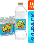 Splash Blast Flavored Water Beverage Mandarin Orange Flavor 169 Fl Oz Plastic Bottles 24 Pack