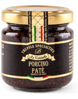 La Rustichella  Set Paté di Tartufo Nero 90g  32 Oz Paté di Tartufo Bianco 90g  32 Oz e Paté di Tartufo Porcino 90g  32 OZ  Vegano senza glutine senza colesterolo