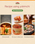 YOPOKKI Korean Stirfried Kimchi Canned napa Cabbage  NonGMO GlutenFree No Artificial Colors 1 EA