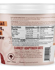 Earnest Eats Superfood Adaptogen Cherry Almond Oatmeal Cups Powered with Lions Mane  Hemp Seed 6 Pack  NonGMO Vegan Gluten Free