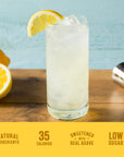 Owens Classic Lemonade Premium Cocktail Mixer Made with Real Fresh Lemon Juice  82oz Cans 24 pack