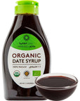 Nalya Organic Date Syrup  500g Bottle  Natural Sweetener for Smoothies Beverages and Desserts