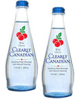 Clearly Canadian Wild Cherry Sparkling Water 11oz Pack of 2