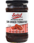 Sadaf Marinated Sun Dried Tomatoes  Halves  Sundried Tomatoes for Cooking and Food Flavoring  Sun Dried Tomatoes in Oil  Kosher  105 Oz Jar