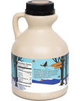 Organic Vermont Maple Syrup  Pure and All Natural  One Pint Jug 16 oz  Grade A Amber Rich  From Barred Woods Maple