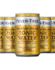 Fever Tree Premium Indian Tonic Water  Premium Quality Mixer and Soda  Refreshing Beverage for Cocktails  Mocktails 150ml Bottle  Pack of 5