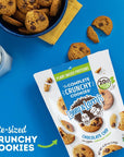 Lenny  Larrys The Complete Crunchy Cookie Chocolate Chip 6g Plant Protein Vegan NonGMO 425 Ounce Pouch Pack of 6