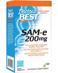 Doctor's Best SAM-e Mood & Joint Support & Liver Health (Pharmaceutical Grade/Non-GMO/Gluten Free/Vegetarian), Tablet, 60 Count (Pack of 1)