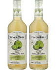 Fever Tree Light Margarita Mix  Premium Quality Mixer Refreshing Beverage for Cocktails  Mocktails 750ml Bottle  Pack of 2