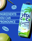 Vita Coco Coconut Water Original 338 Fl Oz Pack of 6