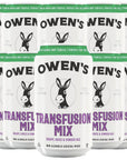 Owens Craft Mixers  Transfusion Mix 10 Pack  Handcrafted in the USA with Premium Ingredients  Vegan  GlutenFree Soda Mocktail and Cocktail Mixer