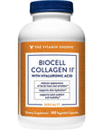 The Vitamin Shoppe BioCell Collagen II with Hyaluronic Acid 1000MG (180 Vegetable Capsules)