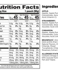 Brainiac Applesauce Variety Pack Pouches Apple AppleCinnamon  AppleStrawberry Flavors Unsweetened Applesauce with Immune Boosting Vitamin C Omega3s  Choline 40 Count 32 oz