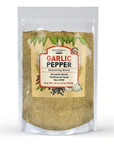 Unpretentious Garlic Pepper, 2 lb, Versatile Seasoning, Salty & Garlicky Flavor